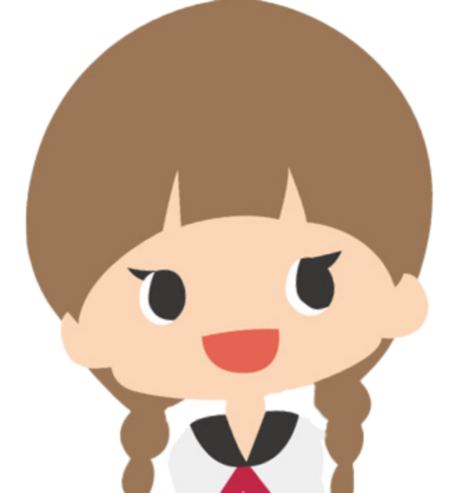 生徒さんの顔イラスト