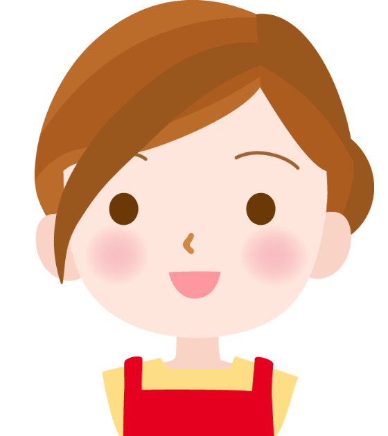 生徒さんの顔イラスト