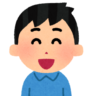 生徒さんの顔イラスト