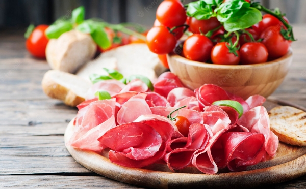 ハムの写真
