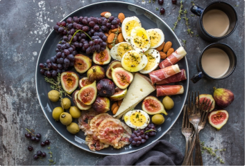 バースデェイプラン料理の写真