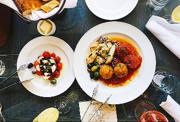 ウエディングプラン料理の写真