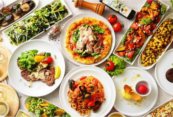 ウエディングプラン料理の写真