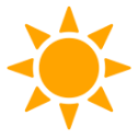 太陽のアイコン